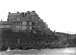 Overlooking: Seabank House and Bath Terrace, Portrush