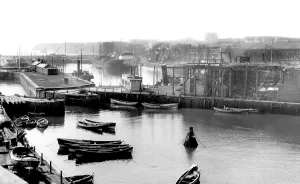 Seaham: Seaham, the Harbour c1955