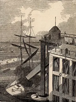 Wagons: Seaham Harbour, County Durham, England. Loading