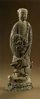 Seal with Figure of Lan Caihe