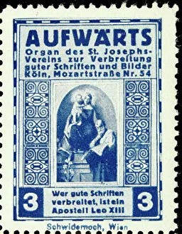 Periodicals: Sealing stamp Aufwarts