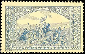 Aspern: Sealing stamp Centenary celebrations Aspern