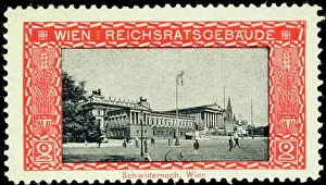 Capitols: Sealing stamp Vienna Parliament