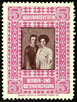 Widows: Sealing stamp Welfare Association 1916