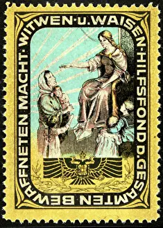 Widows: Sealing stamp Widows and Orphans Fund