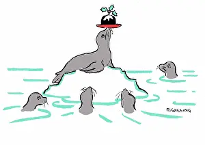 Willing: Seals with plum pudding