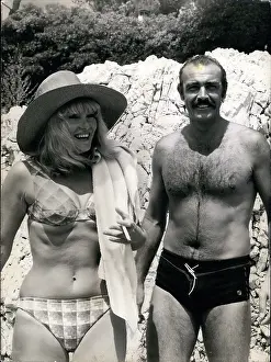 Cilento: Sean Connery and Diane Cilento, on holiday