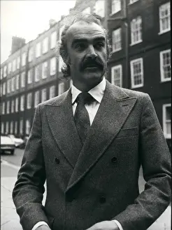 Cilento: Sean Connery, Scottish actor, in London