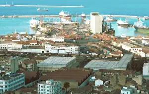 Algiers: Seaport of Algerian capital Algiers, 1984