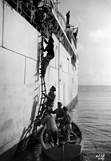 Contraband: Searching a ship, 1942