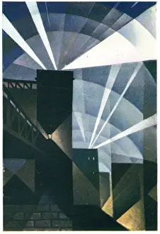 Nevinson: Searchlights