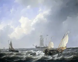 Bstp1601: Seascape from the Zeeland Waters