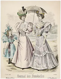 Gigot: Seaside Costumes 1896