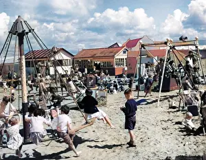 Atcolourisedpic: SEASIDE PLAYGROUND