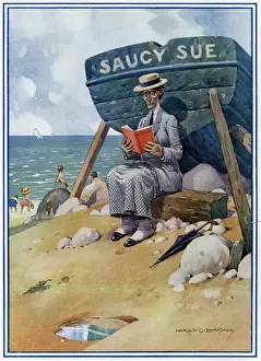 Ethics: Seaside scene, Saucy Sue