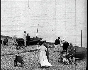 Pebble: Seaside Scenes on a Pebble Beach in the United