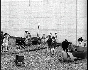 Pebble: Seaside Scenes on a Pebble Beach in the United