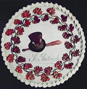 Shamrock: Seasonable Cakes. Shamrock Cake