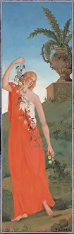 Bather: The Four Seasons, Spring, by Paul Cezanne