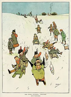 Hassall: The Four Seasons, Winter, by John Hassall