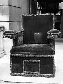 1780: Seat of the Speaker of the House of Commons in the London