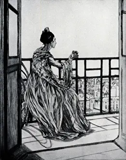 Gabain: A Seated Lady