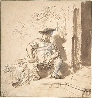 The Liszt Collection: Seated Man Wearing a Flat Cap, 1635-40