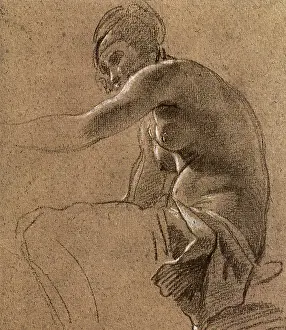 Vouet: Seated Nude