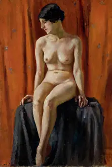 Mainie: Seated Nude