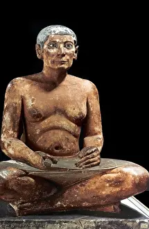 Scribe: Seated scribe. Model