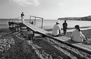 Lyme: Seaton shingle beach