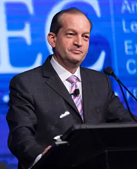 Acosta: US Sec. of Labor Alexander Acosta speaking at American
