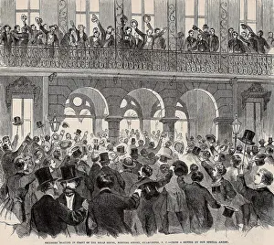 Lcgr1808: Secession meeting in front of Mills House