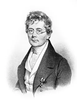 Kriehuber: Sechter, Simon, 11.10.1788 - 10.9.1867, Austrian