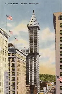 Second Avenue, Seattle, Washington State, USA