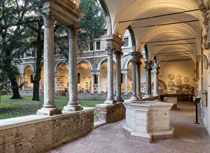 Corinthian: Second Cloister, San Vitale monastery, Ravenna, Italy