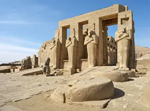 Osiride: Second courtyard, Ramesseum, Theban Necropolis