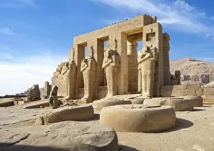 Osiride: Second courtyard, Ramesseum, Theban Necropolis