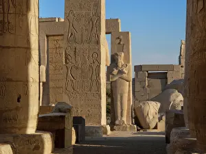 Osiride: Second courtyard, Ramesseum, Theban Necropolis