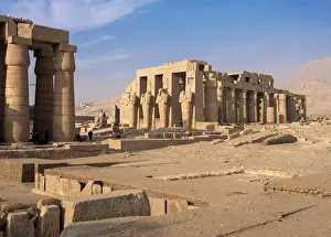 Meryamun: Second courtyard, Ramesseum, Theban Necropolis, Thebes