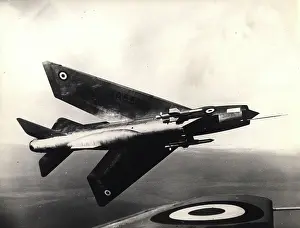 The second English Electric P1B Lightning XA853 in flight