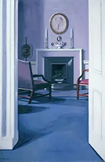 Ainslie: Second Floor, 6 Ainslie interior with fireplace