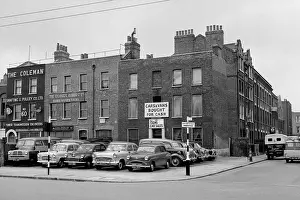 Secondhand: Second hand car lot, South London