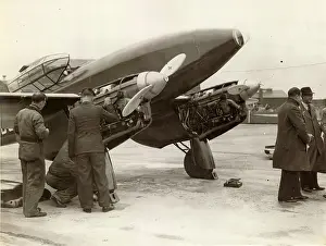 Halford: The second de Havilland DH88 Comet G-ACSR ready for flight