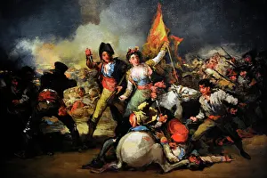 1869: The Second of May, 1869, by Eugenio Lucas Velazquez