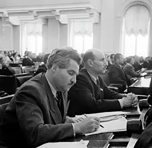 Simonov: The second meeting of the Supreme Soviet of the