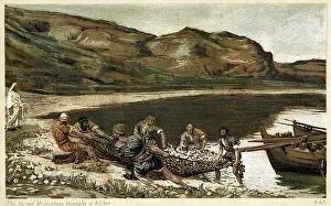 Draught: The second miraculous draught of fishes. St John