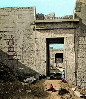 Propylon: The second Propylon at Medinet Abu, Egypt