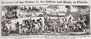 Lcgr1910: Second Seminole War, 1835-1842. Massacre of
