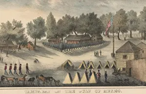 Palisade: Second Seminole War, 1835-42. US Army camp